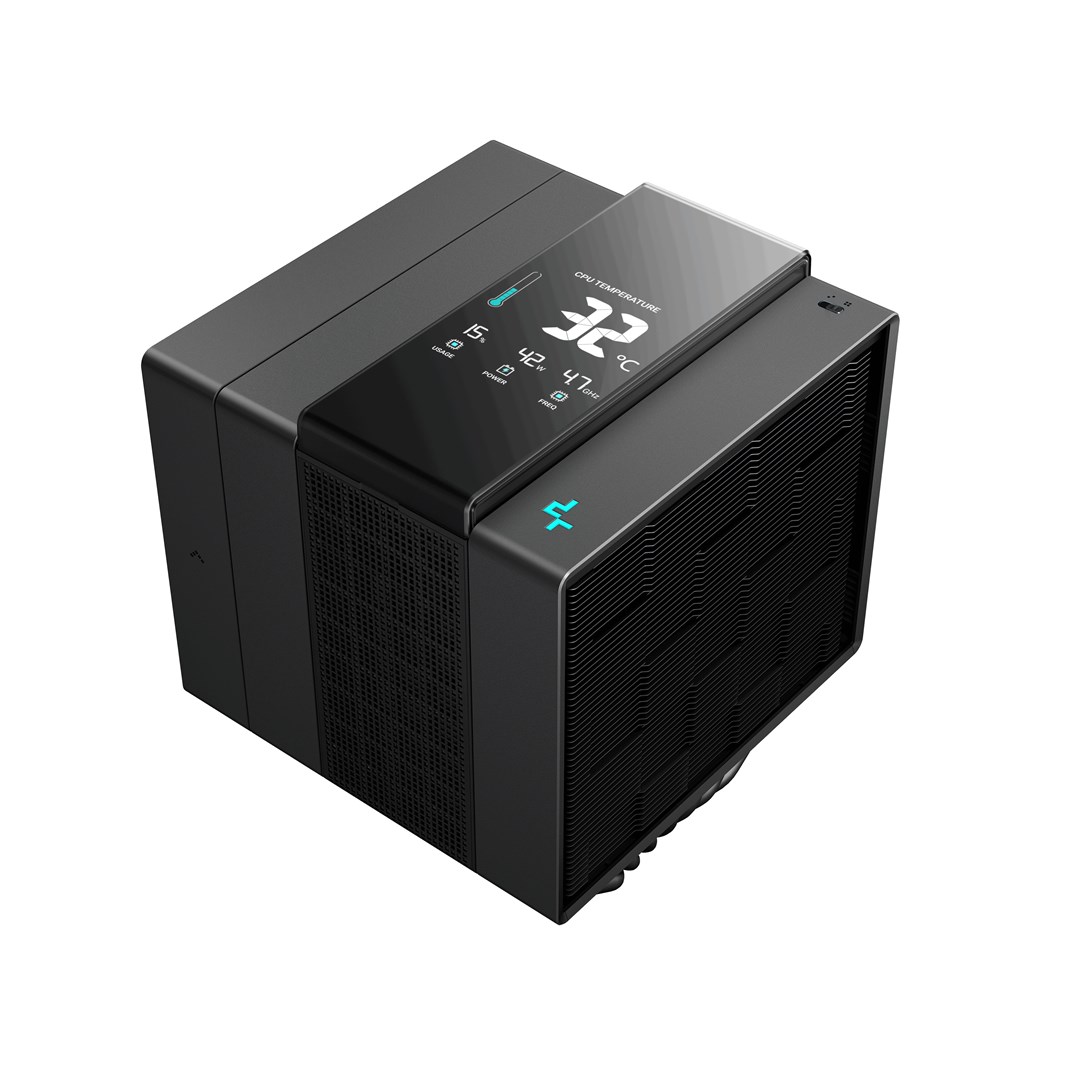 DeepCool ASSASSIN IV VC VISION Processor Air cooler 120/140 mm Black 1 pc(s) DeepCool ASSASSIN IV VC VISION Processor Air cooler 120/140 mm Black 1 pc(s)