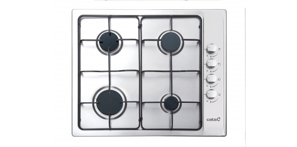 CATA GI 6004 X hob Black, Stainless steel Built-in Gas 4 zone(s) CATA GI 6004 X hob Black, Stainless steel Built-in Gas 4 zone(s)