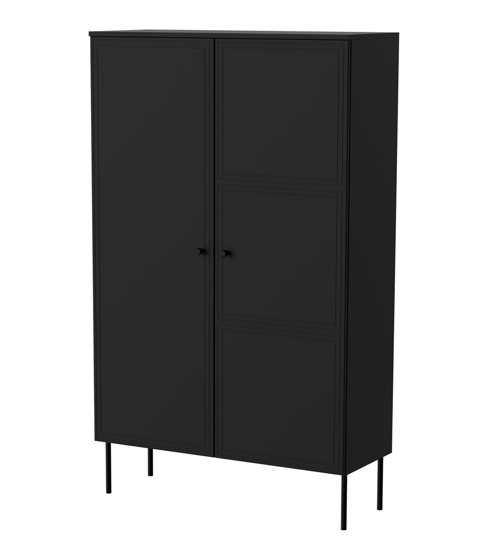 Cama Display case PALAZZO BIS 100x39x166 matte black Cama Display case PALAZZO BIS 100x39x166 matte black