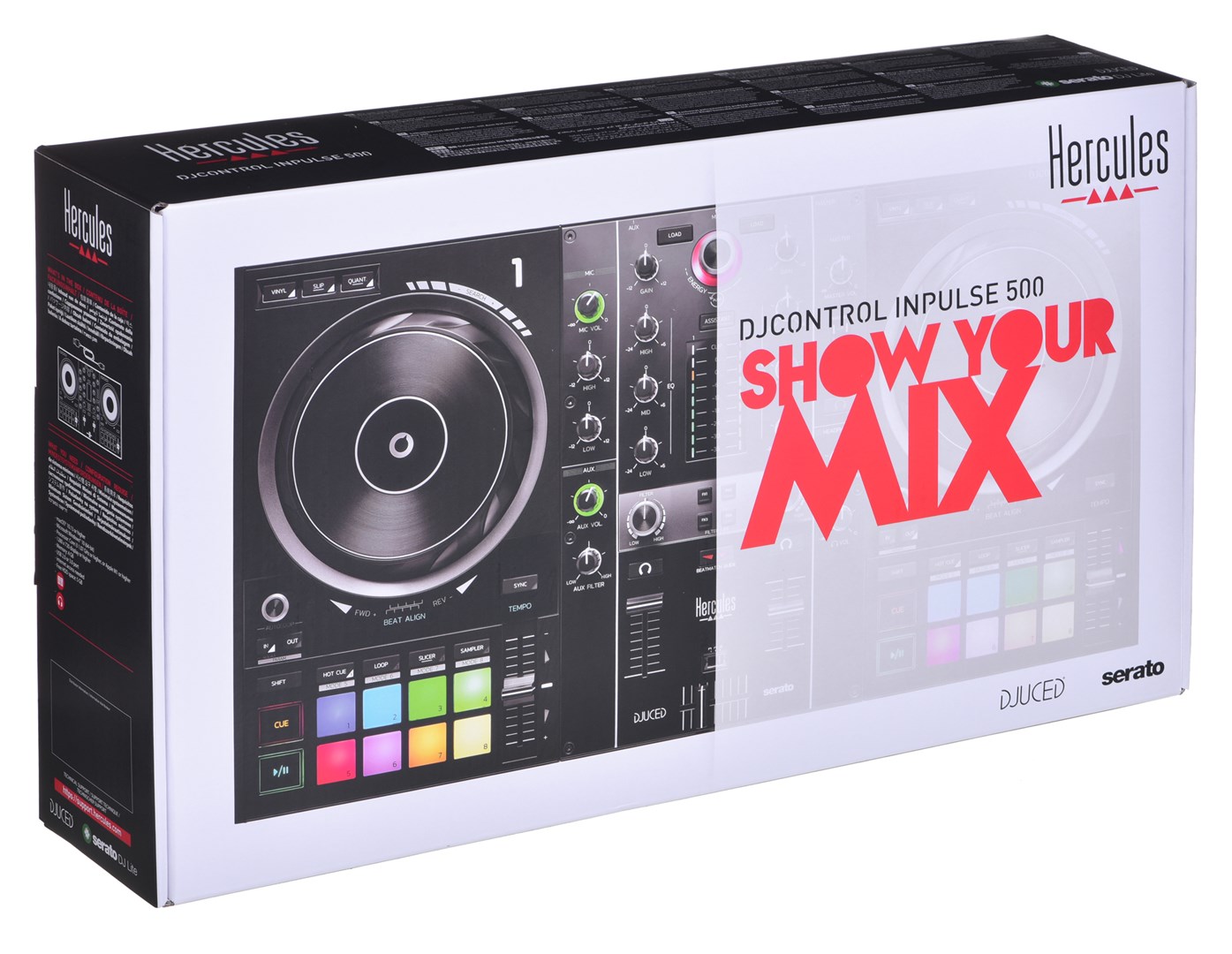 Hercules DJControl Inpulse 500 - 2-channel DJ controller Hercules DJControl Inpulse 500 - 2-channel DJ controller