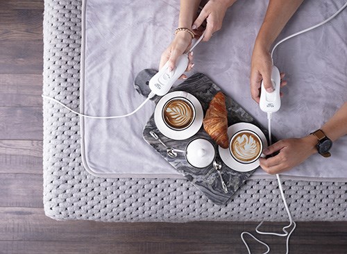 Adler AD 7426 electric blanket Electric bed warmer 60 W Grey Fleece,Polyester Adler AD 7426 electric blanket Electric bed warmer 60 W Grey Fleece,Polyester