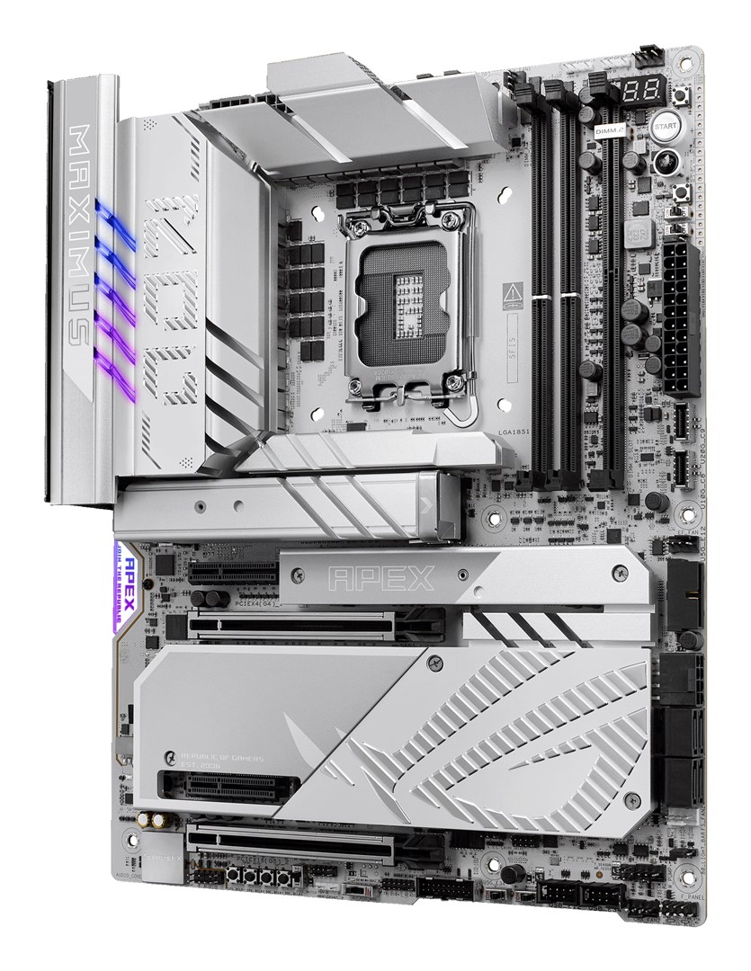 ASUS ROG MAXIMUS Z890 APEX Intel Z890 LGA 1851 (Socket V1) ATX ASUS ROG MAXIMUS Z890 APEX Intel Z890 LGA 1851 (Socket V1) ATX