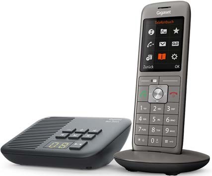 Gigaset CL660A DECT telephone Anthracite, Black Gigaset CL660A DECT telephone Anthracite, Black