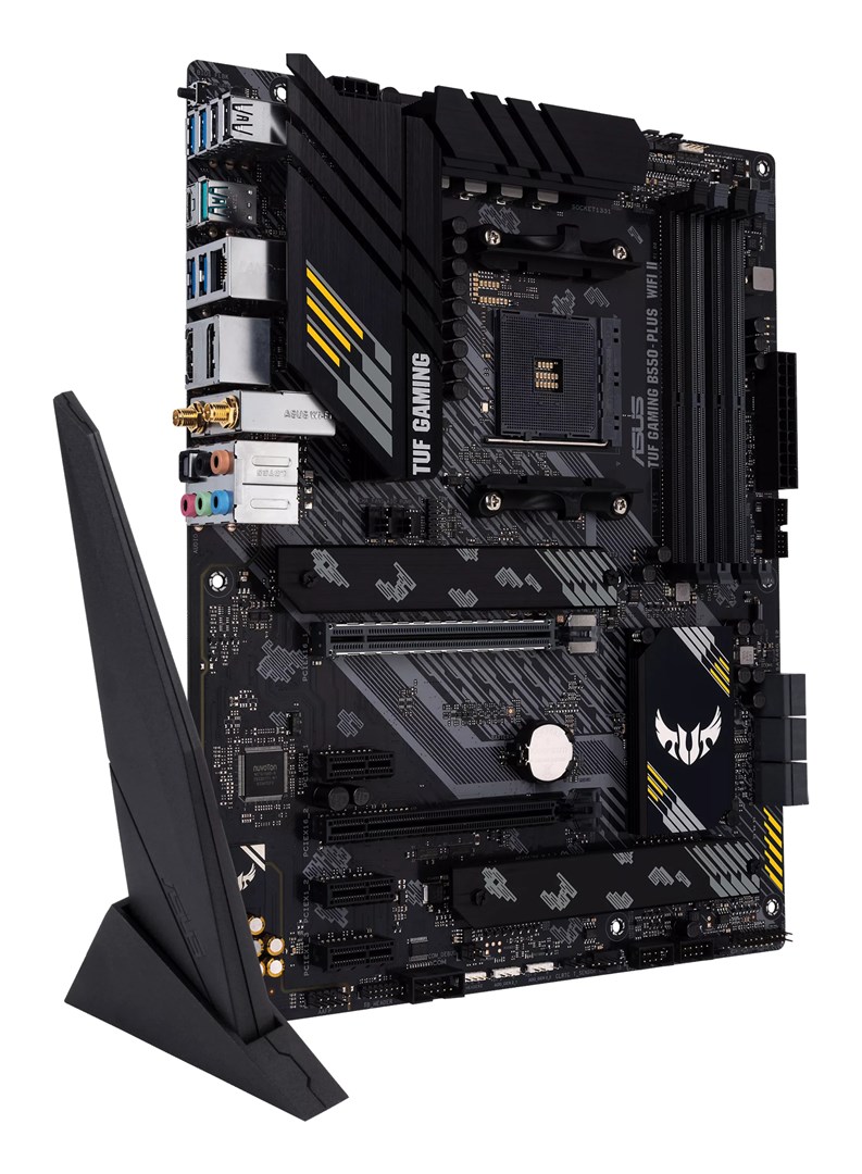 ASUS TUF GAMING B550-PLUS WIFI II AMD B550 Socket AM4 ATX ASUS TUF GAMING B550-PLUS WIFI II AMD B550 Socket AM4 ATX