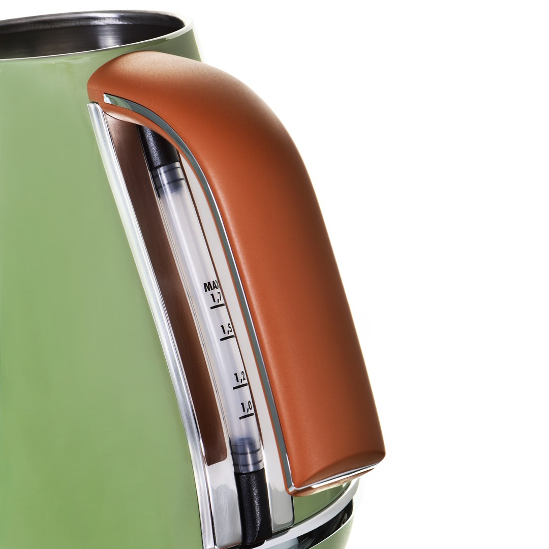 DeLonghi KBOV 2001.GR electric kettle 1.7 L Green 2000 W DeLonghi KBOV 2001.GR electric kettle 1.7 L Green 2000 W