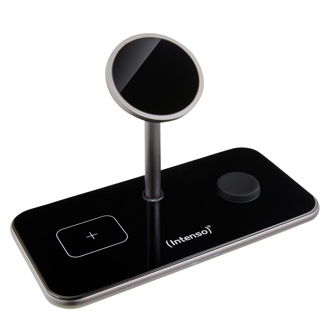 Intenso MB13 Headphones, Smartphone, Smartwatch Black USB Wireless charging Fast charging Indoor Intenso MB13 Headphones, Smartphone, Smartwatch Black USB Wireless charging Fast charging Indoor