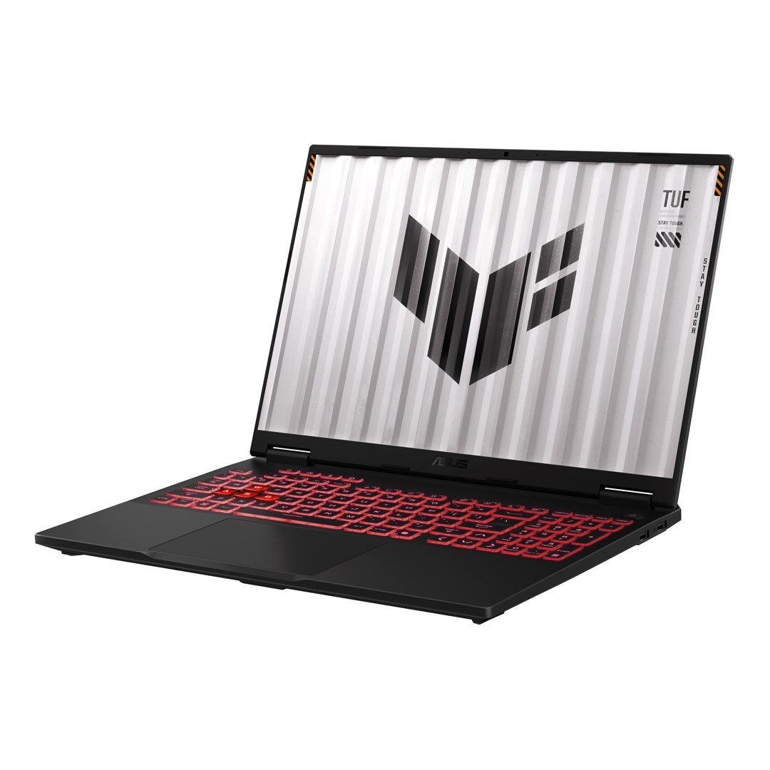 ASUS TUF Gaming A16 FA608UP-R7165W Ryzen 7 260 16.0" FHD+ 165Hz IPS-level 300nits AG 16GB DDR5 5600 SSD512 GeForce RTX 5070 8GB WLAN+BT LAN Cam1080p 90WHrs Win11 Jaeger Grey ASUS TUF Gaming A16 FA608UP-R7165W Ryzen 7 260 16.0" FHD+ 165Hz IPS-level 300nits AG 16GB DDR5 5600 SSD512 GeForce RTX 5070 8GB WLAN+BT LAN Cam1080p 90WHrs Win11 Jaeger Grey