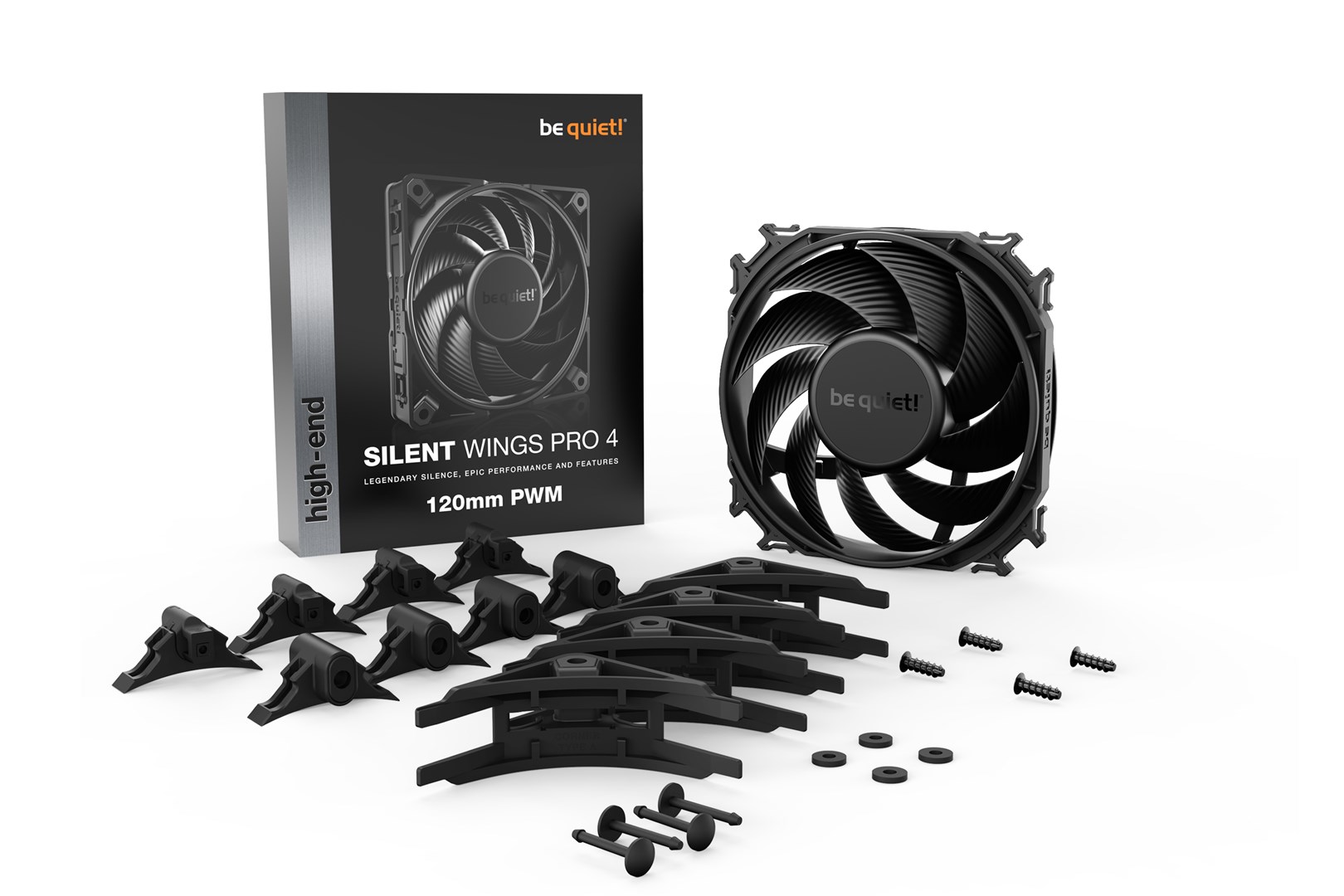 BE QUIET! Silent Wings Pro 4 BL098 PC 120 mm BE QUIET! Silent Wings Pro 4 BL098 PC 120 mm