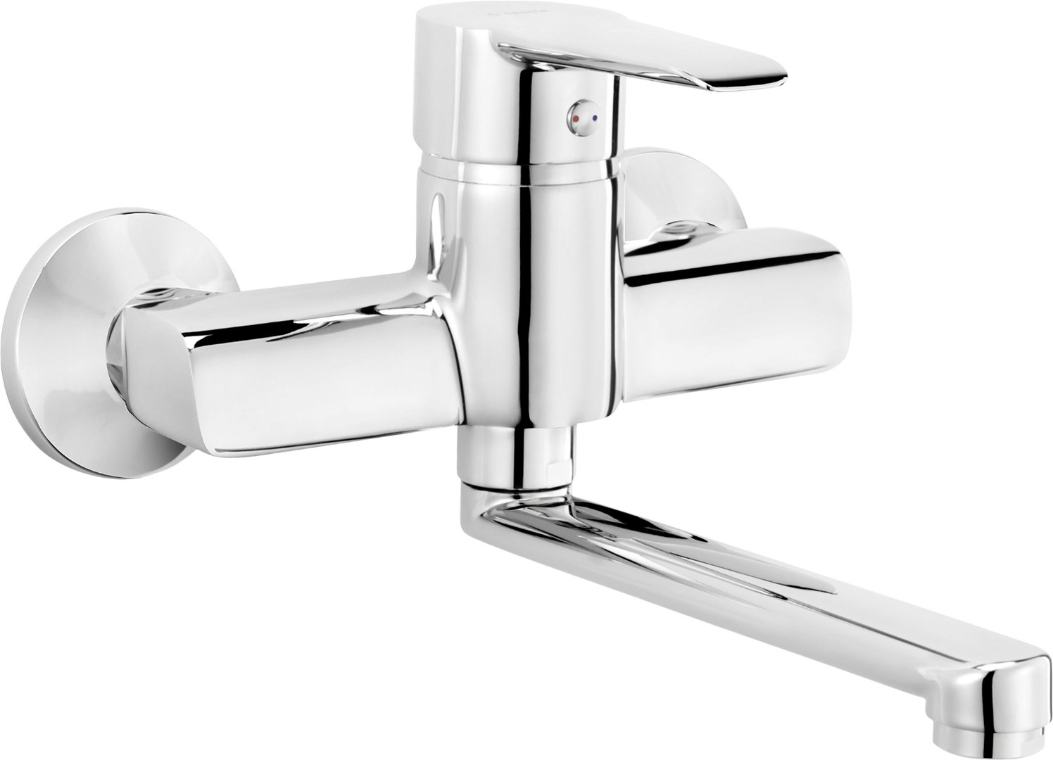 Wall-mounted washbasin mixer - ECO-head Wall-mounted washbasin mixer - ECO-head