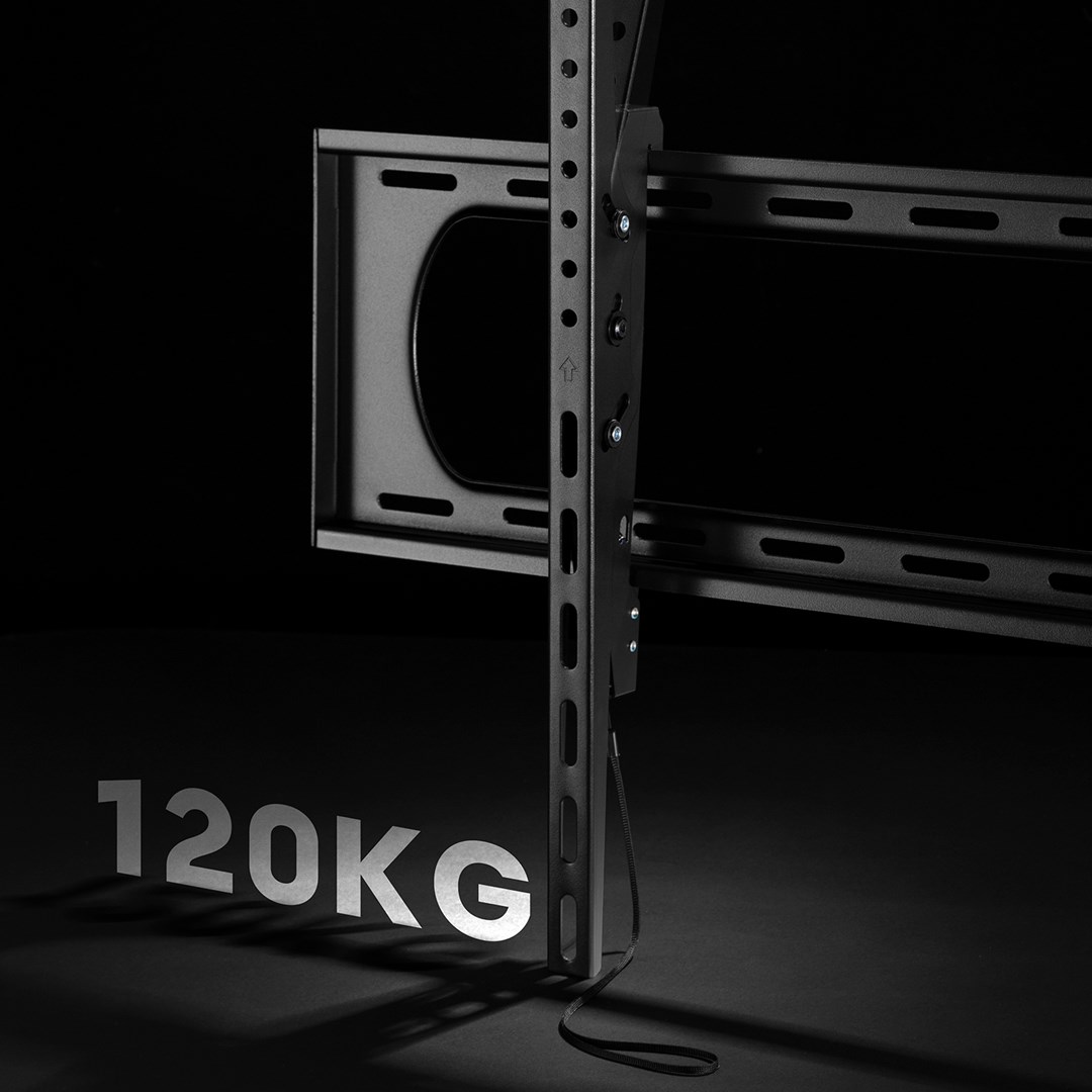 Maclean TV or monitor mount, max. VESA 900x600, 60-120", 120kg, black, MC-750N Maclean TV or monitor mount, max. VESA 900x600, 60-120", 120kg, black, MC-750N