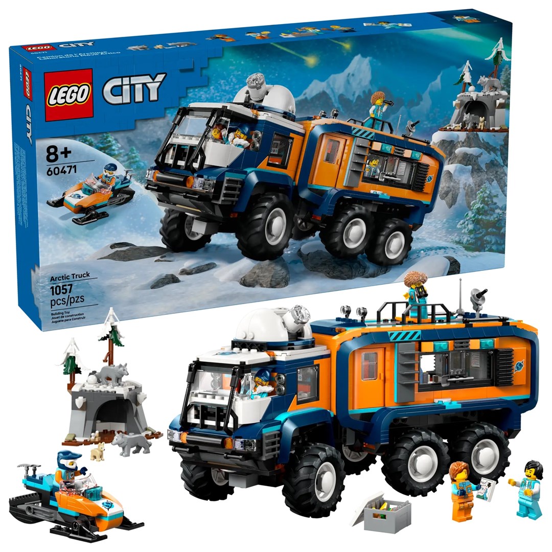 LEGO CITY 60471 Artic Explorer Science Lab Truck LEGO CITY 60471 Artic Explorer Science Lab Truck