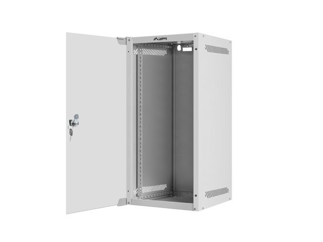 Lanberg WF10-2312-10S rack cabinet 12U Wall mounted rack Grey Lanberg WF10-2312-10S rack cabinet 12U Wall mounted rack Grey
