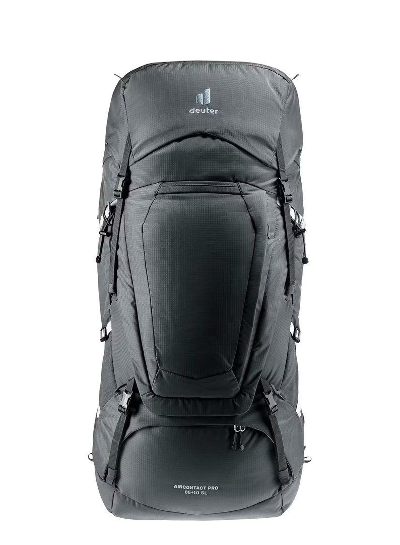 Deuter Aircontact Pro 65+10 SL Women's hiking backpack Graphite Deuter Aircontact Pro 65+10 SL Women's hiking backpack Graphite