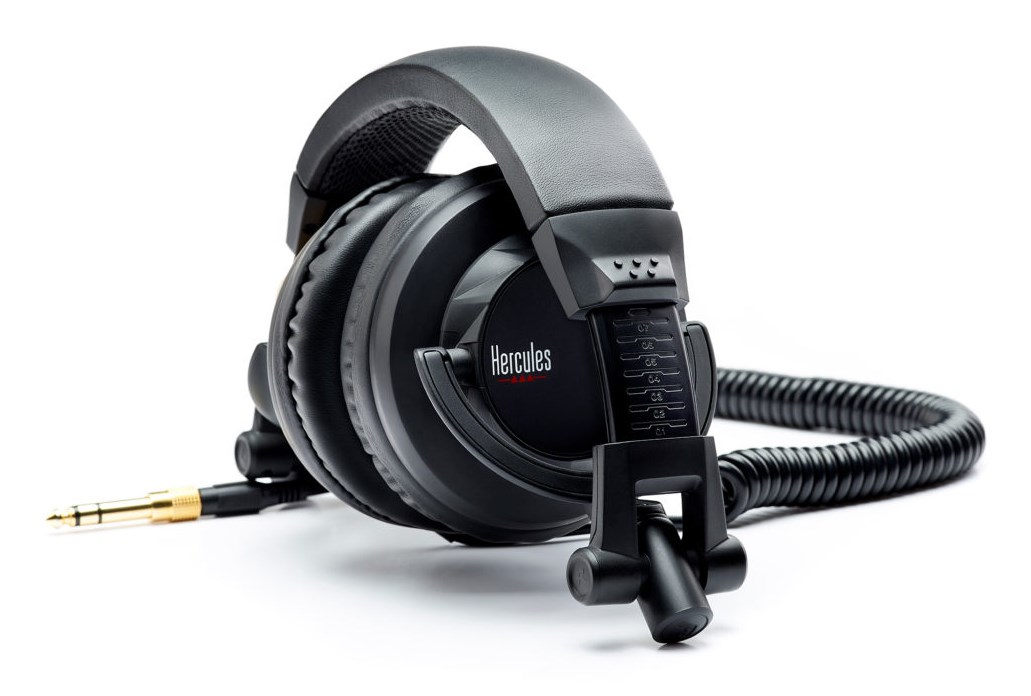 Hercules HDP DJ45 Headphones Wired Head-band Music Black Hercules HDP DJ45 Headphones Wired Head-band Music Black