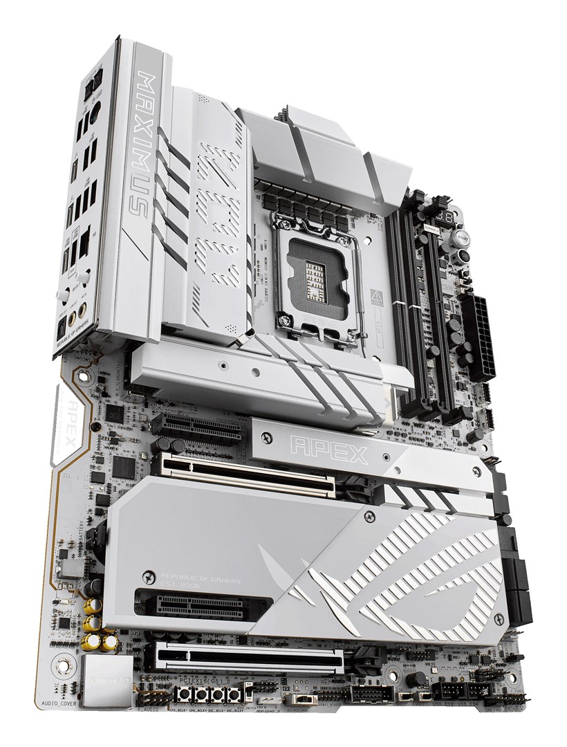 ASUS ROG MAXIMUS Z890 APEX Intel Z890 LGA 1851 (Socket V1) ATX ASUS ROG MAXIMUS Z890 APEX Intel Z890 LGA 1851 (Socket V1) ATX