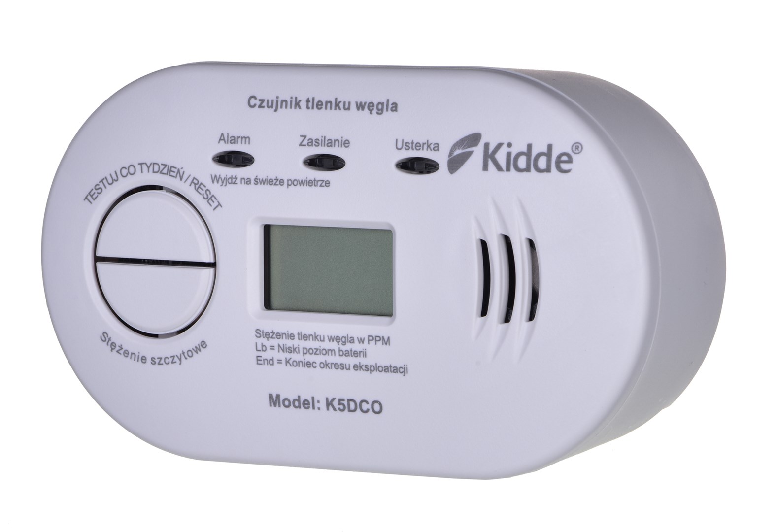 K5DCO KIDDE CARBON MONOXIDE AND CARBON MONOXIDE DETECTOR K5DCO KIDDE CARBON MONOXIDE AND CARBON MONOXIDE DETECTOR