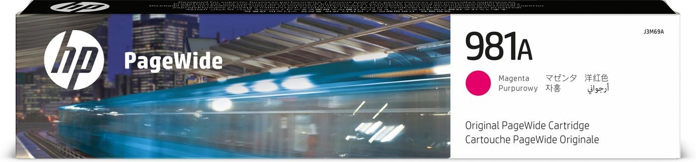 HP 981A Magenta Original PageWide Cartridge HP 981A Magenta Original PageWide Cartridge