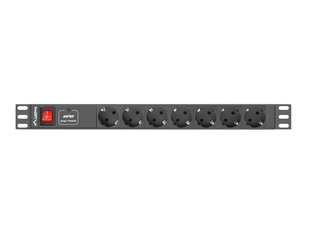 LANBERG PDU RACK POWER STRIP (1U,10A,7X SHUKO,2M) LANBERG PDU RACK POWER STRIP (1U,10A,7X SHUKO,2M)