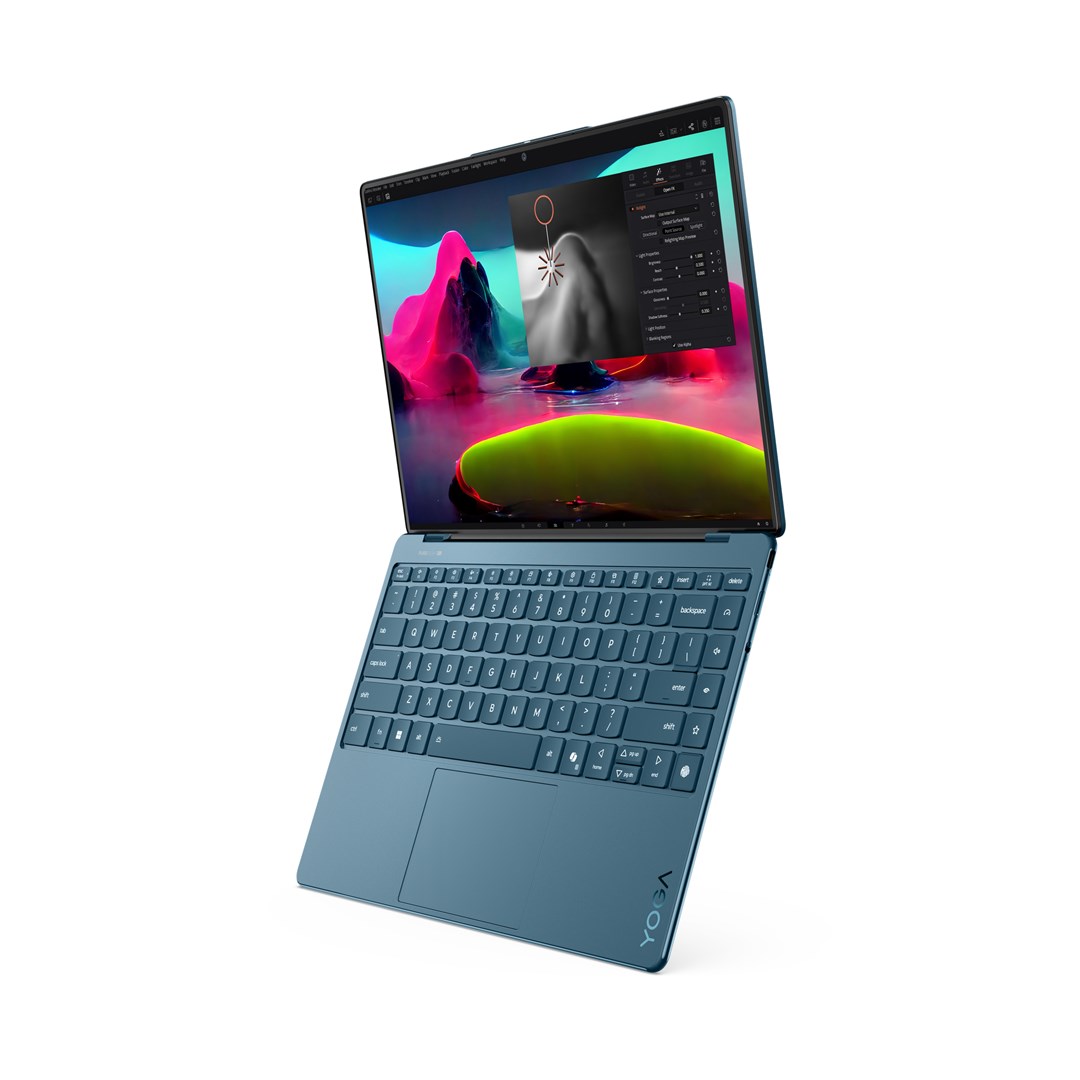 Lenovo Yoga Slim 9 14ILL10 Intel Core Ultra 7 258V Laptop 35.6 cm (14") Touchscreen WQUXGA 32 GB LPDDR5x-SDRAM 1 TB SSD Wi-Fi 7 (802.11be) Windows 11 Home Teal Lenovo Yoga Slim 9 14ILL10 Intel Core Ultra 7 258V Laptop 35.6 cm (14") Touchscreen WQUXGA 32 GB LPDDR5x-SDRAM 1 TB SSD Wi-Fi 7 (802.11be) Windows 11 Home Teal