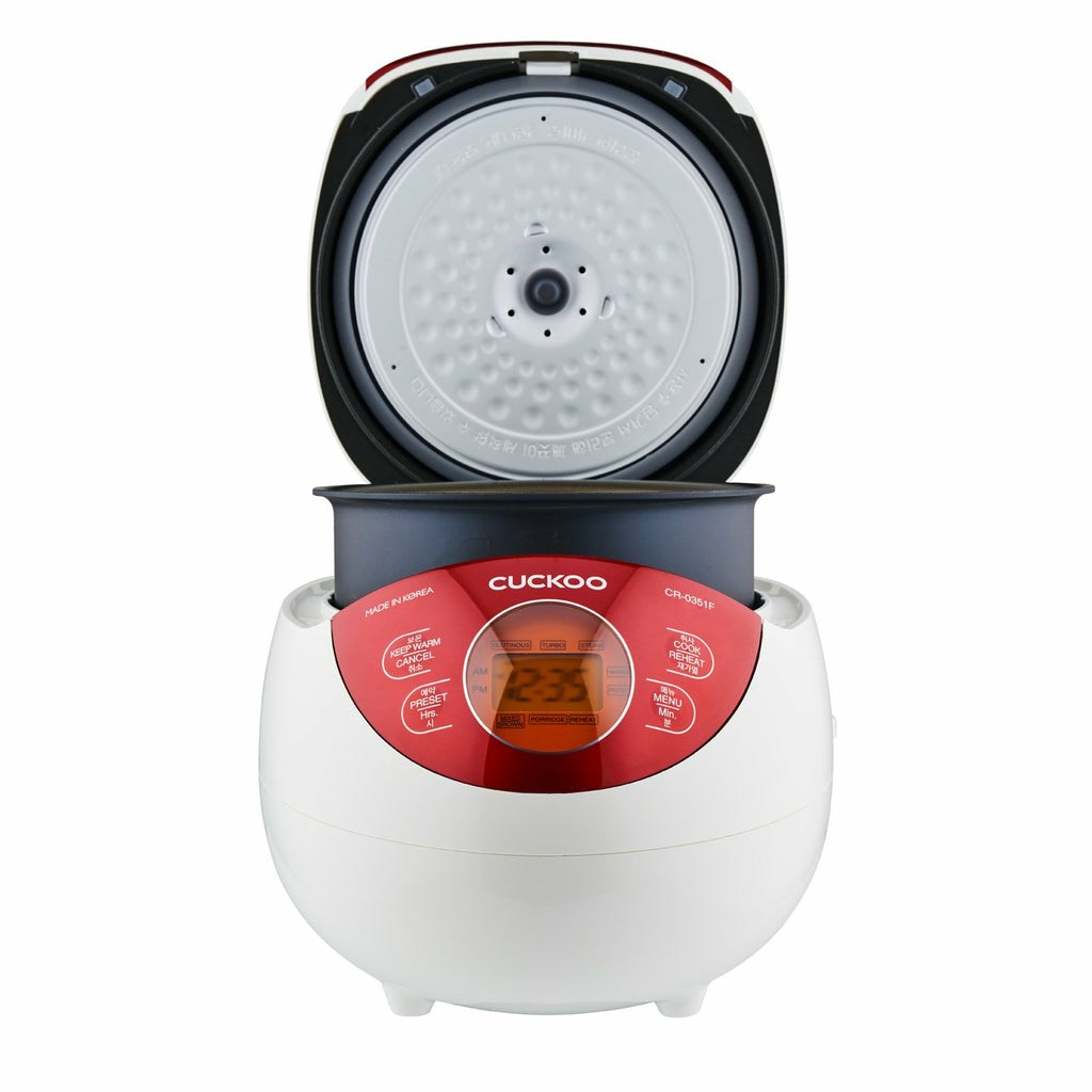 Cuckoo CR-0351F RED rice cooker 0.54 L 425 W Red, White Cuckoo CR-0351F RED rice cooker 0.54 L 425 W Red, White