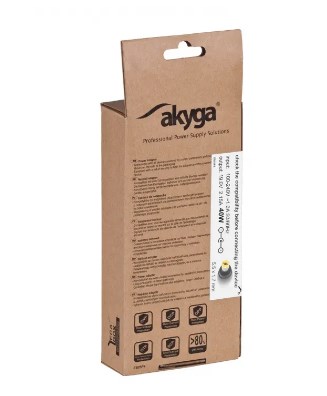 Akyga AK-ND-47 power adapter/inverter Indoor 40 W Black Akyga AK-ND-47 power adapter/inverter Indoor 40 W Black
