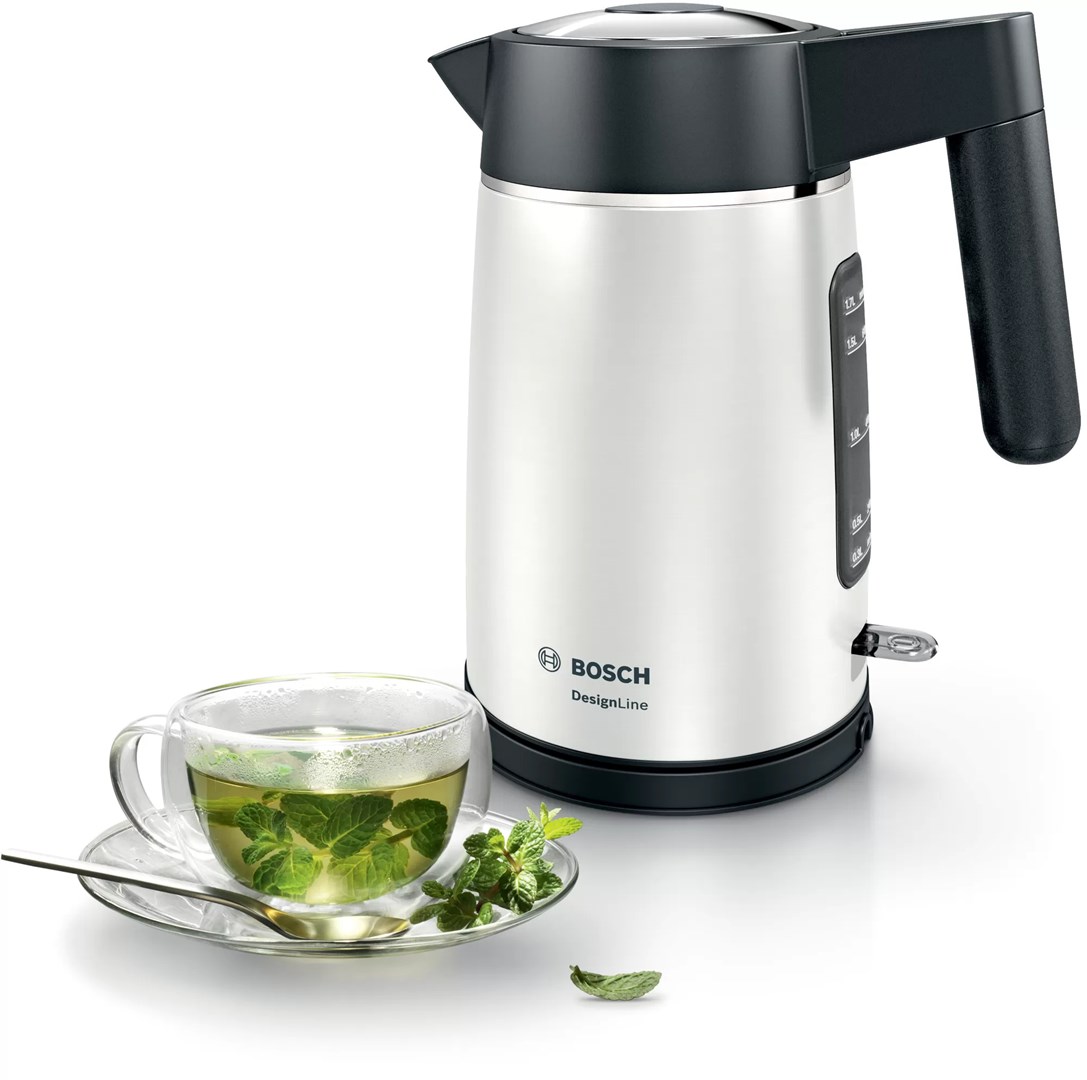 Bosch DesignLine electric kettle 1.7 L 2400 W Black, Silver Bosch DesignLine electric kettle 1.7 L 2400 W Black, Silver