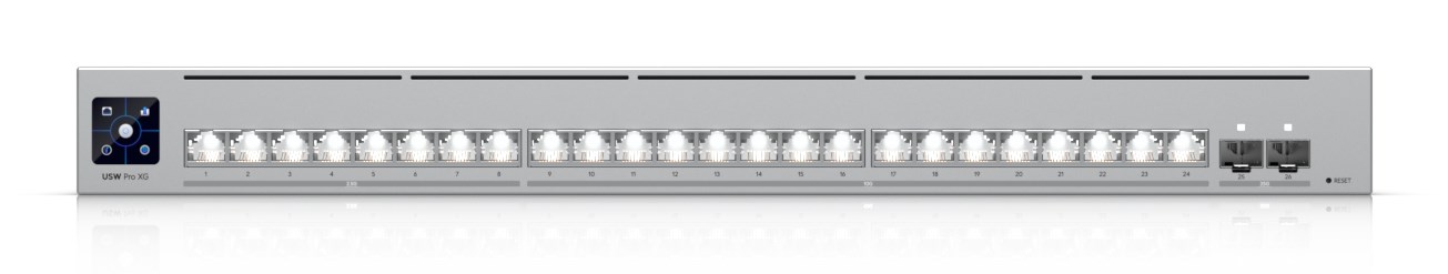 Ubiquiti UniFi Pro XG 24 Managed L2/L3 10G Ethernet (100/1000/10000) 1U Grey Ubiquiti UniFi Pro XG 24 Managed L2/L3 10G Ethernet (100/1000/10000) 1U Grey