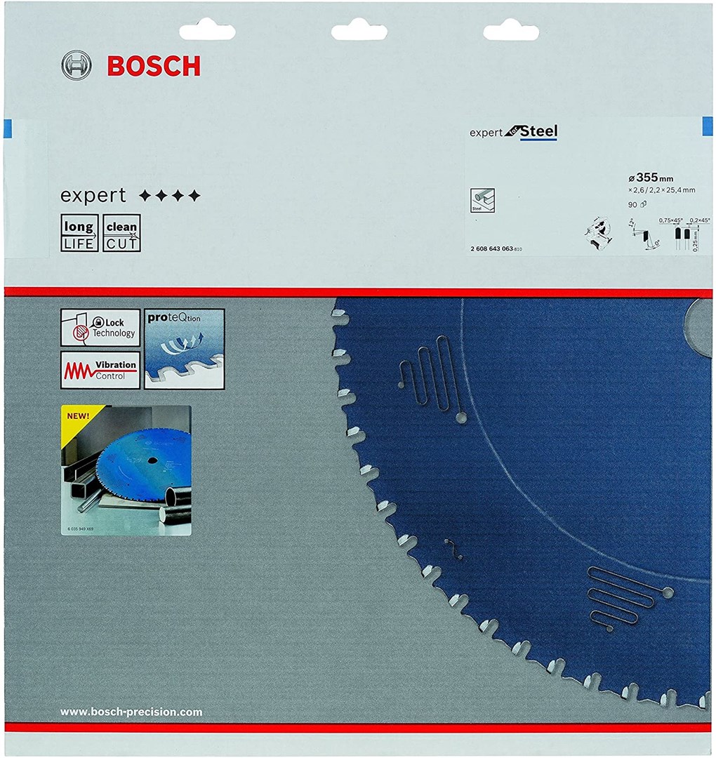 Bosch 2608643063 circular saw blade 25.4 cm 1 pc(s) Bosch 2608643063 circular saw blade 25.4 cm 1 pc(s)