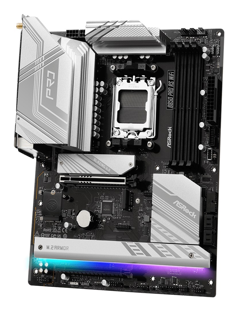 Asrock B850 Pro RS WiFi AMD B850 Socket AM5 ATX Asrock B850 Pro RS WiFi AMD B850 Socket AM5 ATX