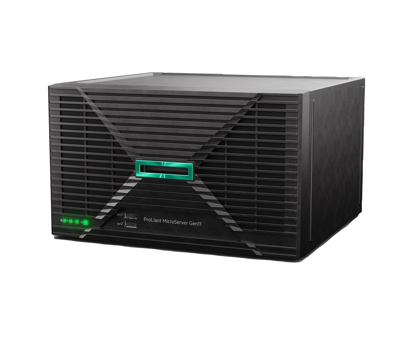 HPE ProLiant MicroServer Gen11 E-2414 2.6GHz 4-core 1P 16GB-U VROC 4LFF-NHP 180W External PS Server HPE ProLiant MicroServer Gen11 E-2414 2.6GHz 4-core 1P 16GB-U VROC 4LFF-NHP 180W External PS Server