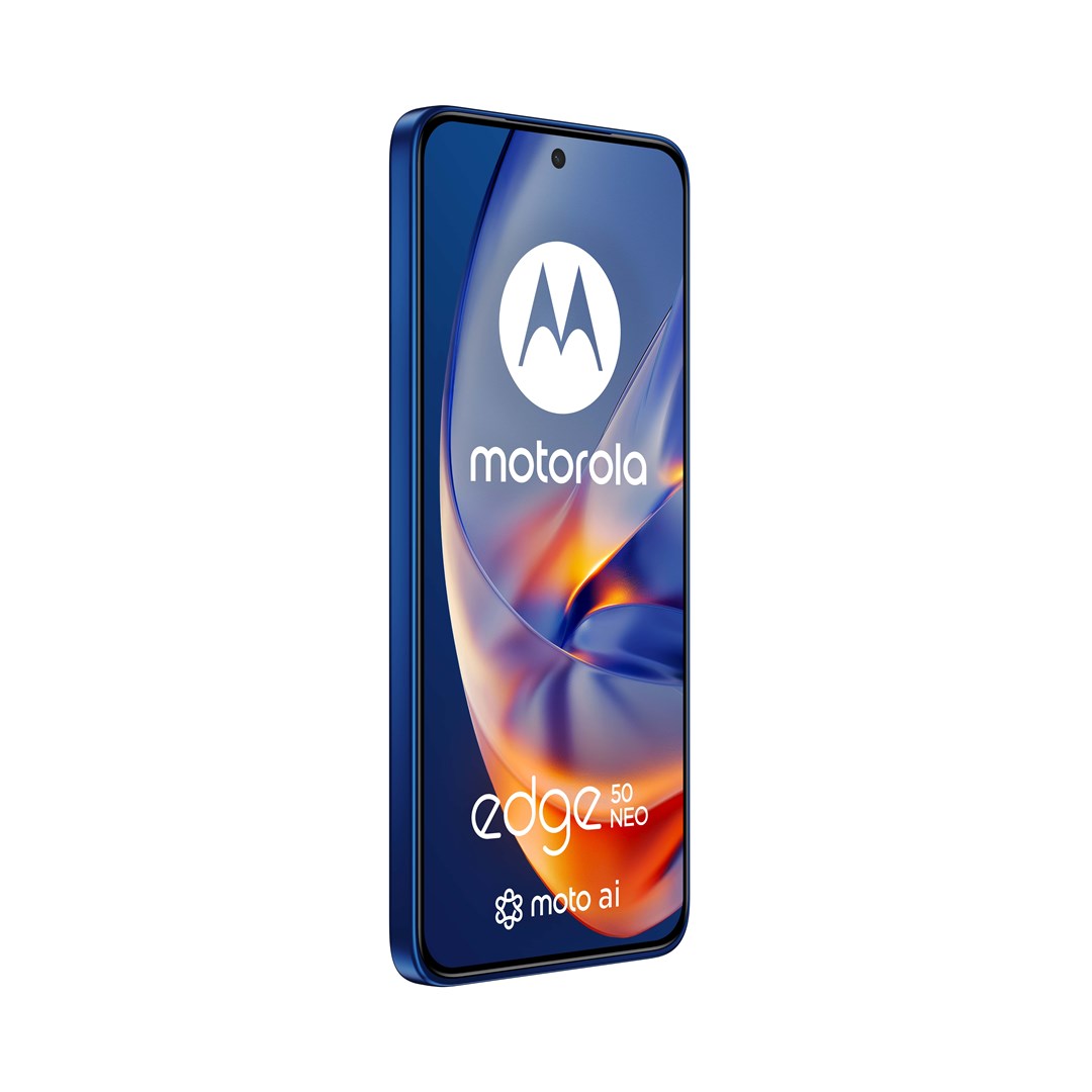 Motorola Edge 50 Neo 5G (6.4") 120Hz Dual SIM Android 14 5G USB Type-C 12 GB 512 GB 4310 mAh Nautical Blue Motorola Edge 50 Neo 5G (6.4") 120Hz Dual SIM Android 14 5G USB Type-C 12 GB 512 GB 4310 mAh Nautical Blue