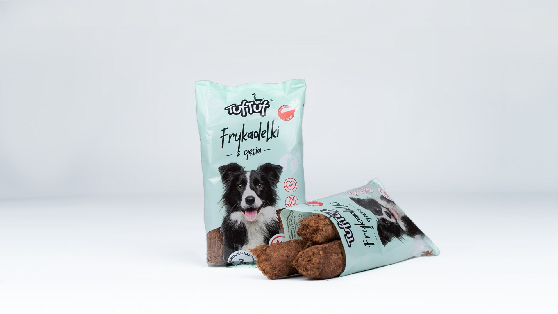 TUF TUF Meaty sticks with goose - dog treat - 70g TUF TUF Meaty sticks with goose - dog treat - 70g
