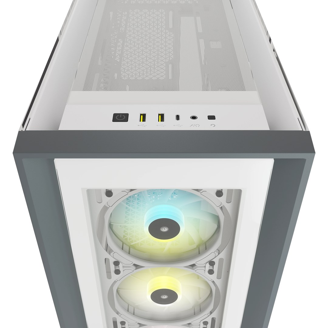 Corsair iCUE 5000X RGB Midi Tower White Corsair iCUE 5000X RGB Midi Tower White
