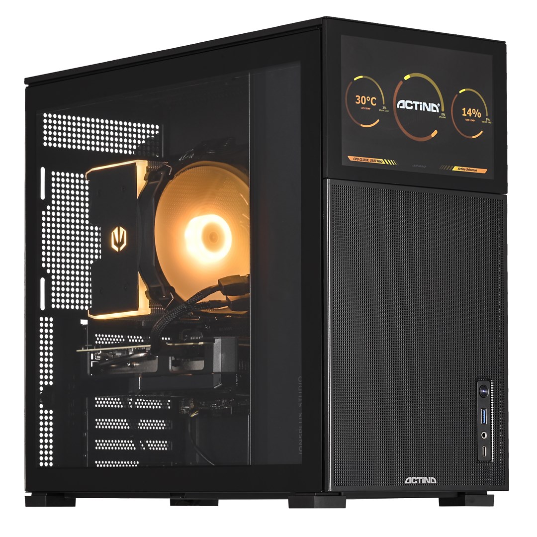 Actina 5901443401568 PC AMD Ryzen™ 5 5600X 32 GB DDR4-SDRAM 1 TB SSD NVIDIA GeForce RTX 4060 Midi Tower Black Actina 5901443401568 PC AMD Ryzen™ 5 5600X 32 GB DDR4-SDRAM 1 TB SSD NVIDIA GeForce RTX 4060 Midi Tower Black