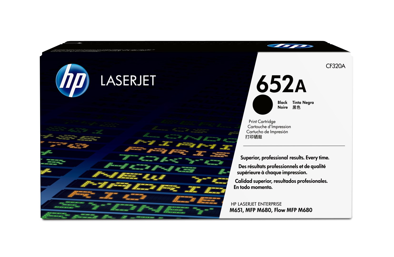 HP 652A Black Original LaserJet Toner Cartridge HP 652A Black Original LaserJet Toner Cartridge