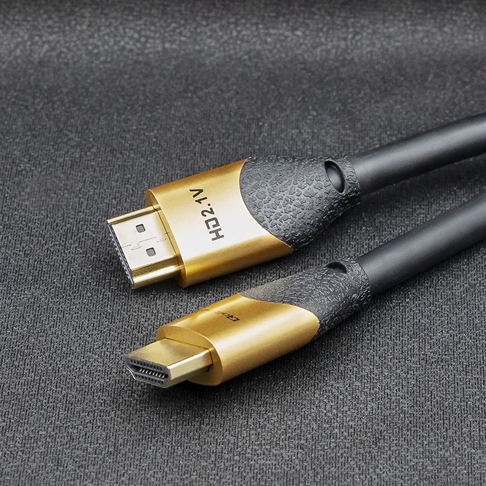 Qoltec 50355 HDMI v2.1 Cable Ultra high speed 8K | 60Hz | 28AWG | GOLD | 2m Qoltec 50355 HDMI v2.1 Cable Ultra high speed 8K | 60Hz | 28AWG | GOLD | 2m