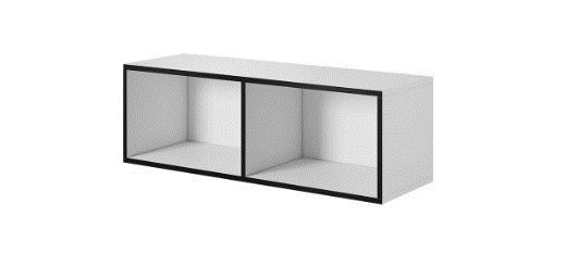 Cama living room furniture set ROCO 16 (RO1+RO2+RO3+RO4) black/white/black Cama living room furniture set ROCO 16 (RO1+RO2+RO3+RO4) black/white/black