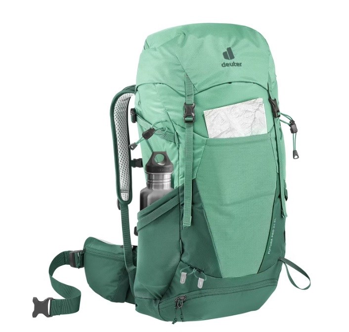 Deuter Futura PRO 34 SL Women's hiking backpack Green Deuter Futura PRO 34 SL Women's hiking backpack Green