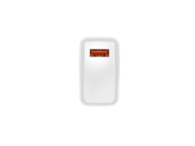 NATEC NETWORK CHARGER RIBERA USB-A 18W WHITE NATEC NETWORK CHARGER RIBERA USB-A 18W WHITE