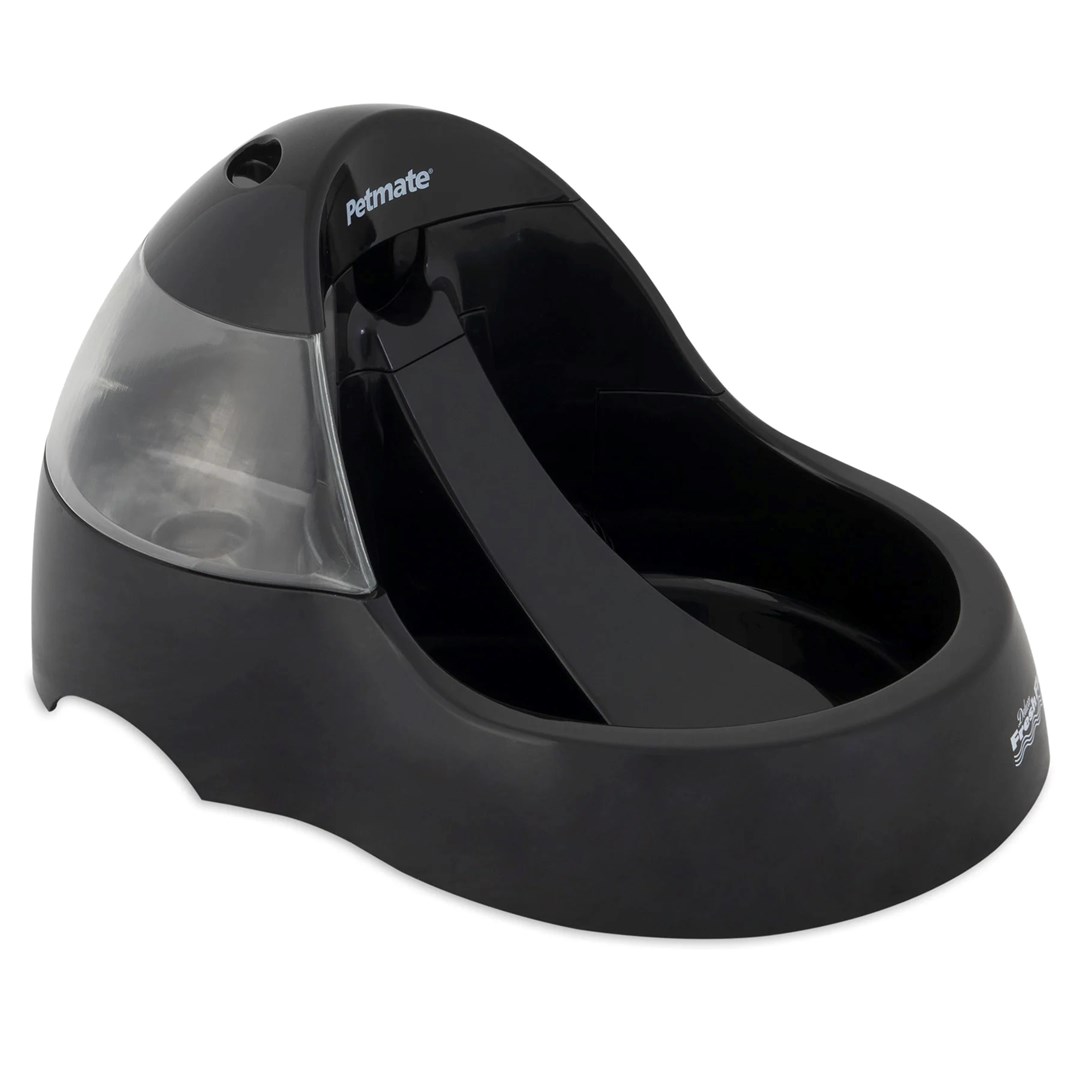 PETMATE Deluxe Fresh Flow Black - automatic water bowl – 3l PETMATE Deluxe Fresh Flow Black - automatic water bowl – 3l