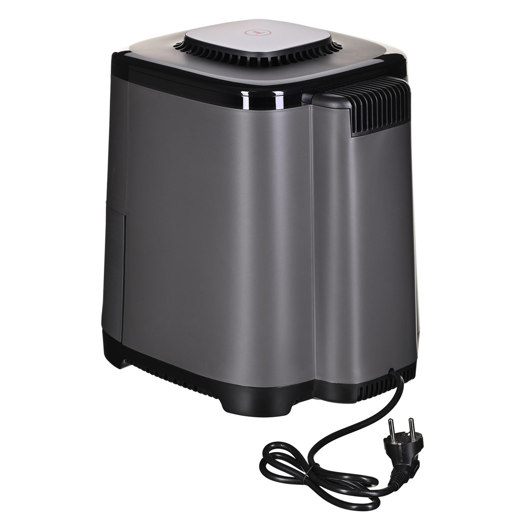 Tefal Easy Fry Silence EY551HE0 fryer Single 5 L Stand-alone Hot air fryer Black, Grey, Stainless steel Tefal Easy Fry Silence EY551HE0 fryer Single 5 L Stand-alone Hot air fryer Black, Grey, Stainless steel