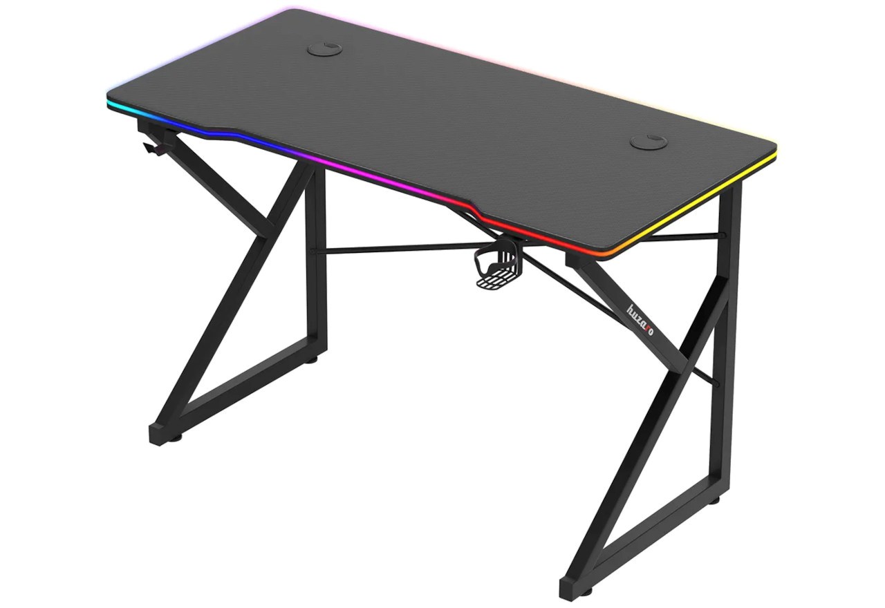 Huzaro Hero 1.7 RGB Black - gaming table Huzaro Hero 1.7 RGB Black - gaming table