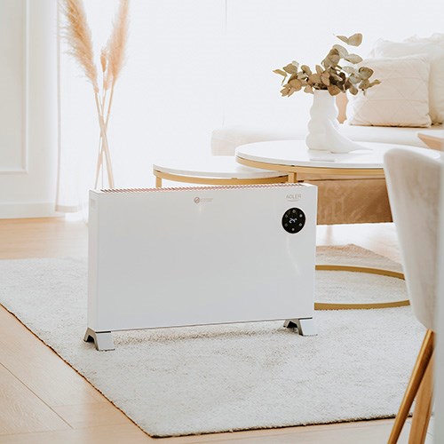Convection heater Adler AD 7752 LCD with remote control White Convection heater Adler AD 7752 LCD with remote control White