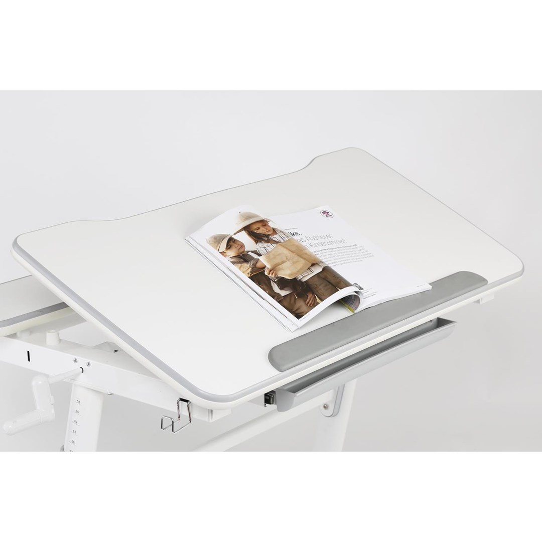 Ergo Office children ergonomic height adjustable desk, grey, max 100kg, ER-417 2cz Ergo Office children ergonomic height adjustable desk, grey, max 100kg, ER-417 2cz