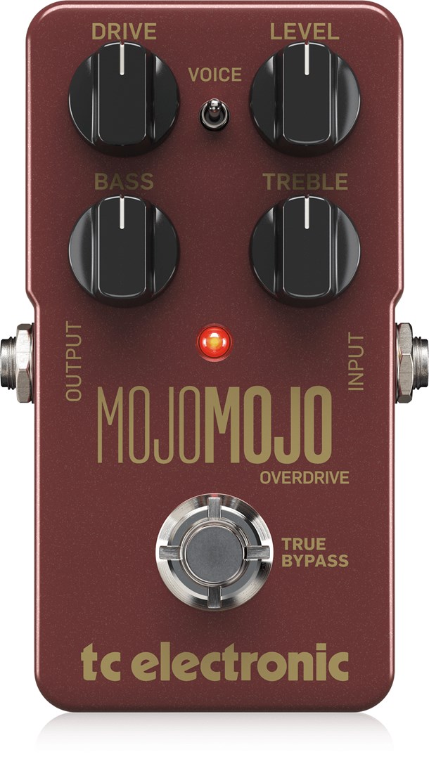 TC Electronic MOJOMOJOOVERDRIVE effects pedal Volume pedal Black, Brown, Grey TC Electronic MOJOMOJOOVERDRIVE effects pedal Volume pedal Black, Brown, Grey