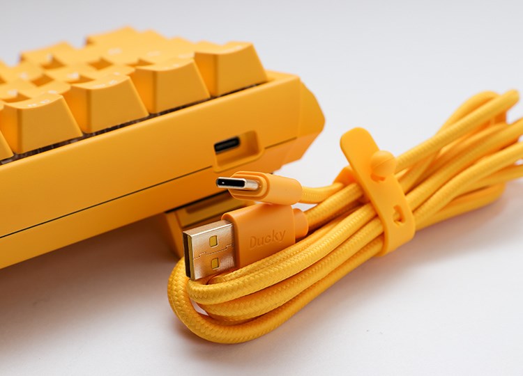 Ducky One 3 Yellow SF keyboard Gaming USB QWERTY US English Ducky One 3 Yellow SF keyboard Gaming USB QWERTY US English