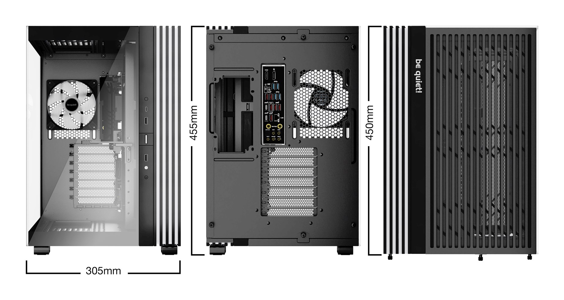 be quiet! LIGHT BASE 600 LX Black Midi Tower be quiet! LIGHT BASE 600 LX Black Midi Tower