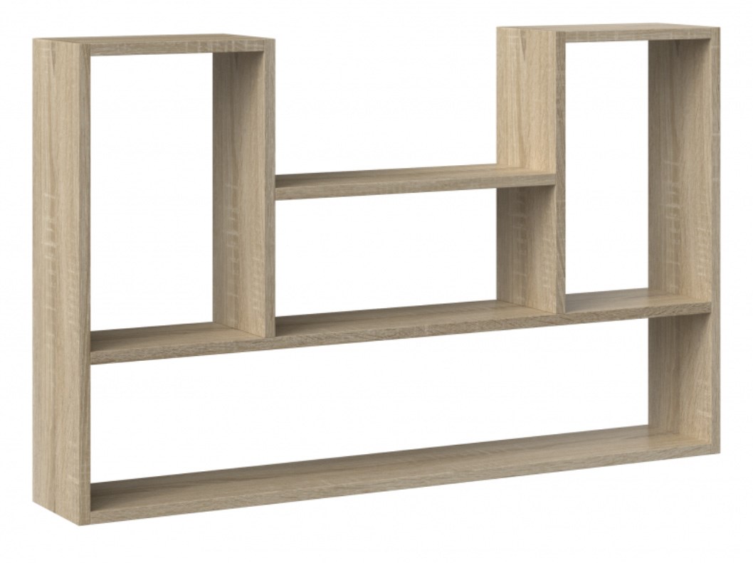 BILBAO 4P hanging bookcase 100x16x60 cm sonoma BILBAO 4P hanging bookcase 100x16x60 cm sonoma
