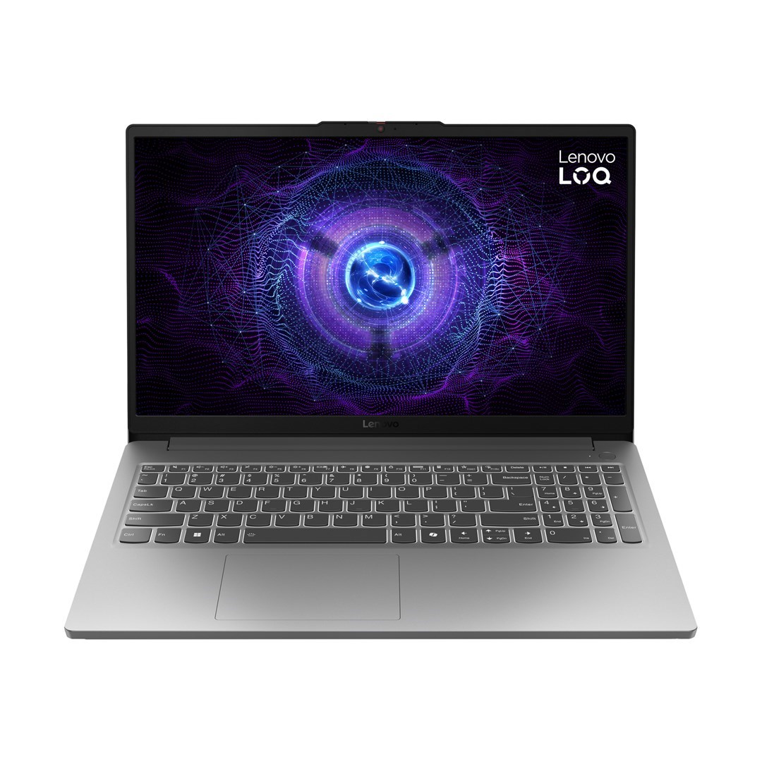 Lenovo LOQ 15IAX9E Intel® Core™ i5 i5-12450HX Laptop 39.6 cm (15.6") Full HD 16 GB DDR5-SDRAM 512 GB SSD NVIDIA GeForce RTX 2050 Wi-Fi 6 (802.11ax) English Grey Lenovo LOQ 15IAX9E Intel® Core™ i5 i5-12450HX Laptop 39.6 cm (15.6") Full HD 16 GB DDR5-SDRAM 512 GB SSD NVIDIA GeForce RTX 2050 Wi-Fi 6 (802.11ax) English Grey