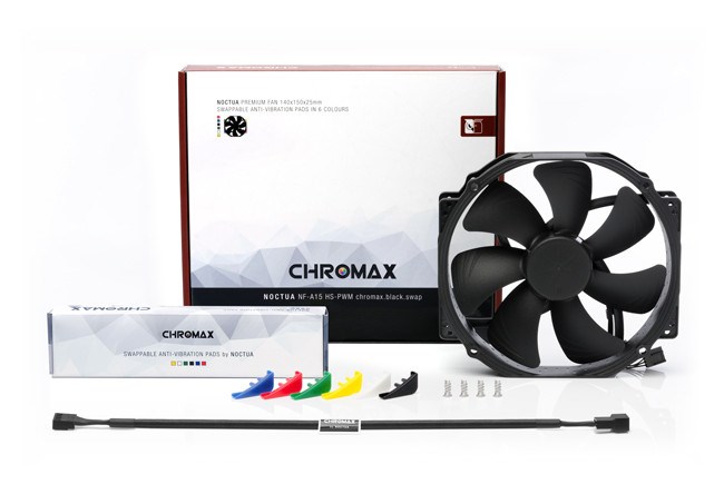 Noctua NF-A15 HS-PWM chromax.black.swap Computer case Fan Noctua NF-A15 HS-PWM chromax.black.swap Computer case Fan